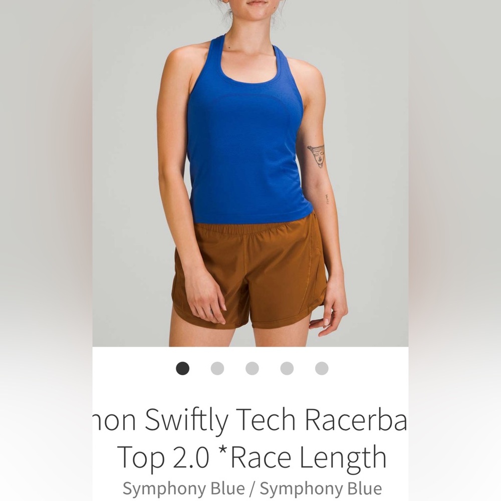 Lululemon Swiftly Tech Racerback Tank Top Race Length